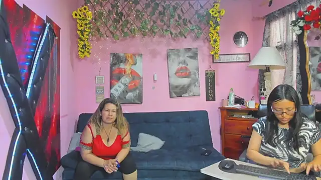 Pertunjukan Kamera Web lesbiancuple