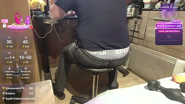 Show de misteryman1956 na webcam