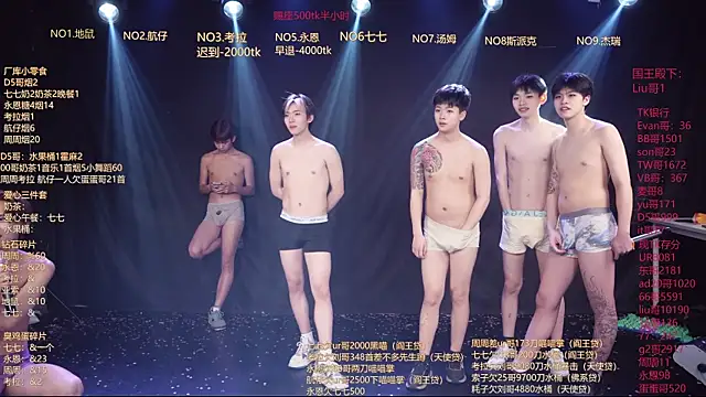 Show de webcam de BTS-007