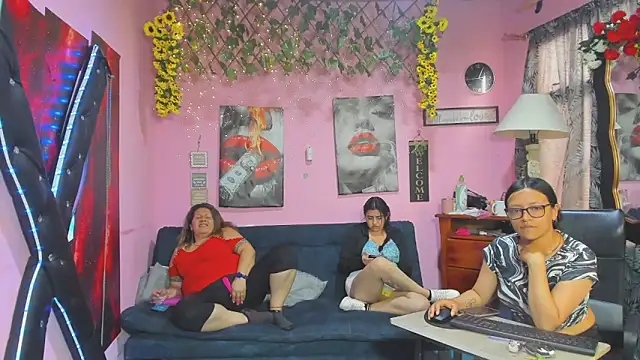 Pertunjukan Kamera Web lesbiancuple