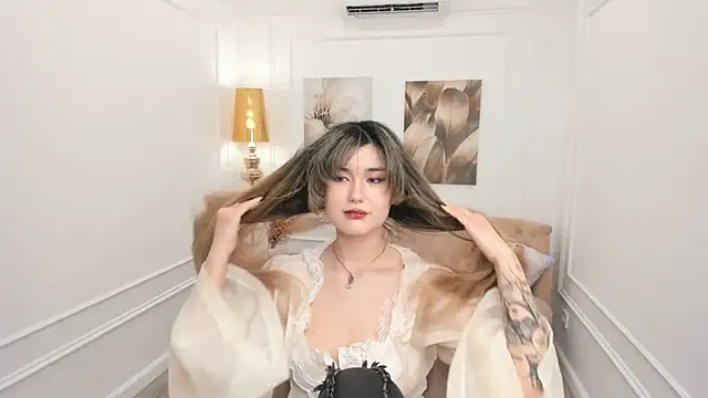 AnneTLi 라이브 XXX 채팅