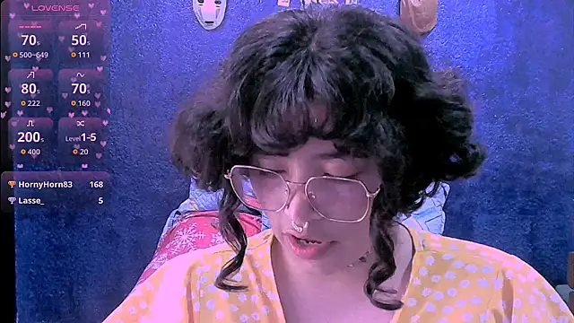 Chat +18 de NinaYellow ao vivo