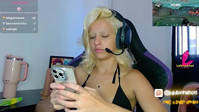 Show de webcam de jujubinhahot