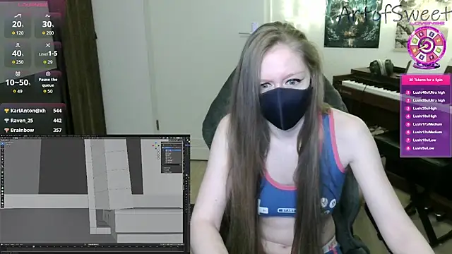 Chat XXX en directo de ArtofSweet