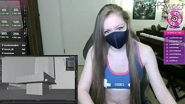 ArtofSweetのライブXXXチャット