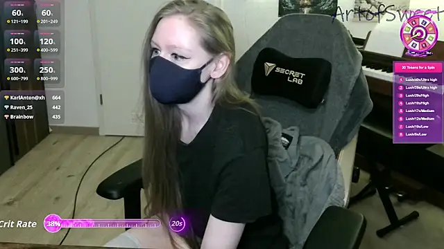 XXX chat uživo modela ArtofSweet