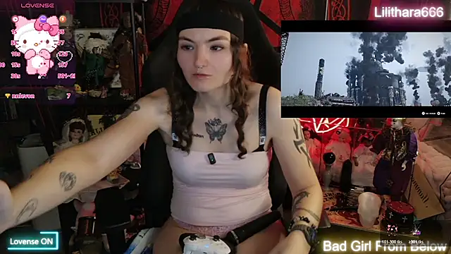 Lilithara666n Webbikameraesitys