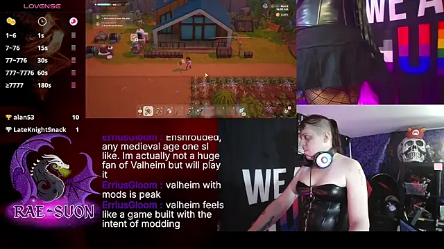 Вебкам-шоу Rae-Suon