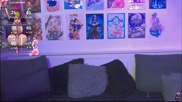 Show de snowblack_ na webcam