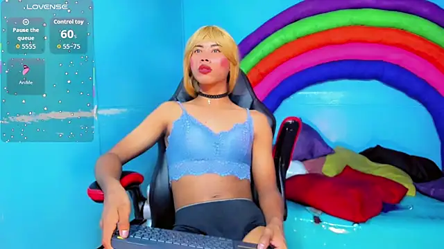 Show de Faricao_ na webcam