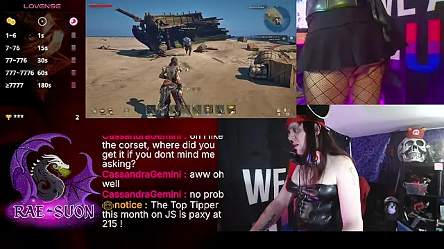 Show Webcam de Rae-Suon