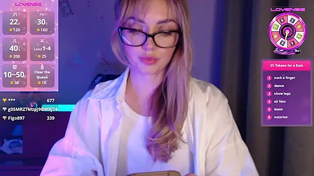 -Stephanie- Obrolan Langsung XXX