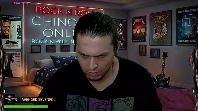 chino_roz webkamerás műsora