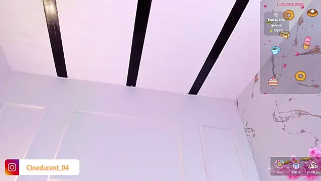 Cloedurant 라이브 XXX 채팅