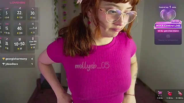 Chat +18 de molly_russell ao vivo