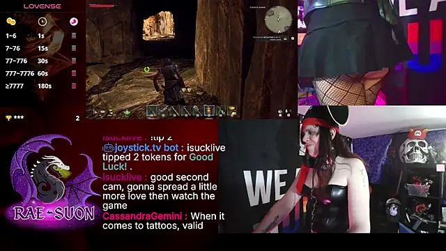 Pokazy przed kamerką – Rae-Suon