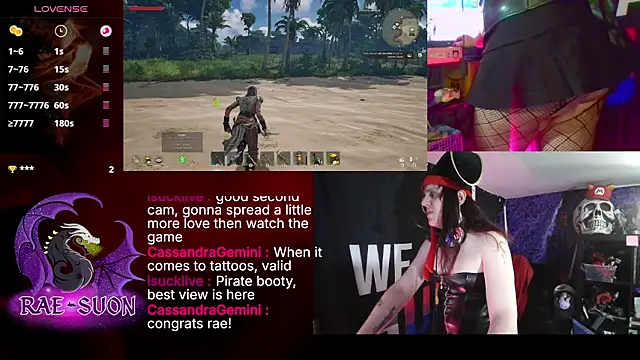 Rae-Suon webcam show