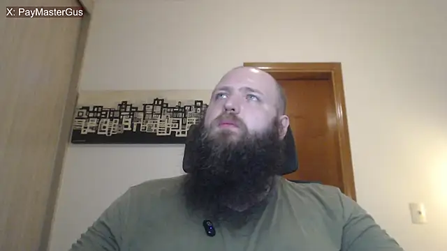 Show de PayMasterGus na webcam