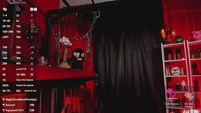 XXX chat uživo modela MistressAndre