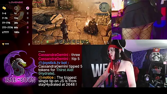 Show Webcam de Rae-Suon