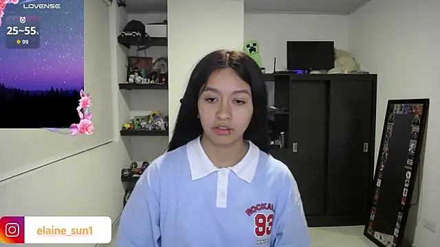 elaine_sun1 Adlı Modelin Canlı XXX Sohbeti