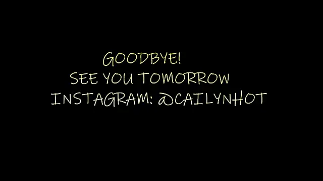 cailynhot Adlı Modelin Canlı XXX Sohbeti