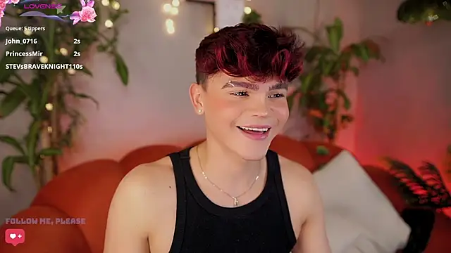 Pertunjukan Kamera Web PRINCE_STEV