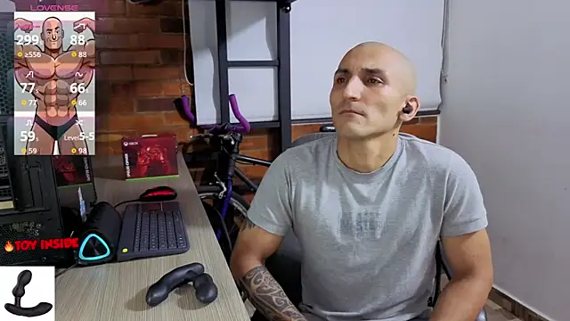 Marck_Muscle 网络视讯表演