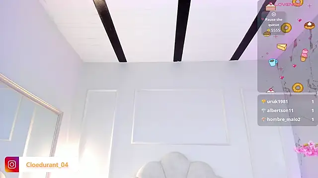 Cloedurant Adlı Modelin Canlı XXX Sohbeti