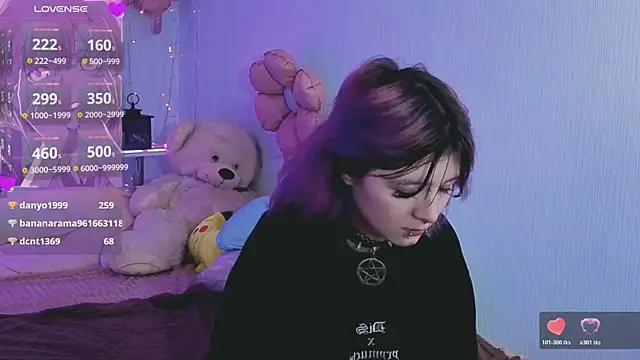 Pertunjukan Kamera Web Ashley_Veil