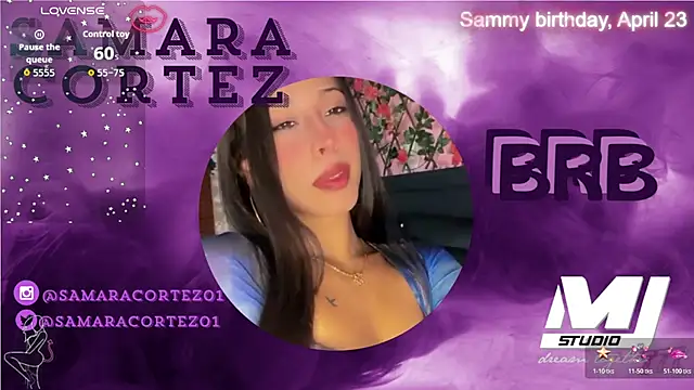 SamaraCortezのライブXXXチャット