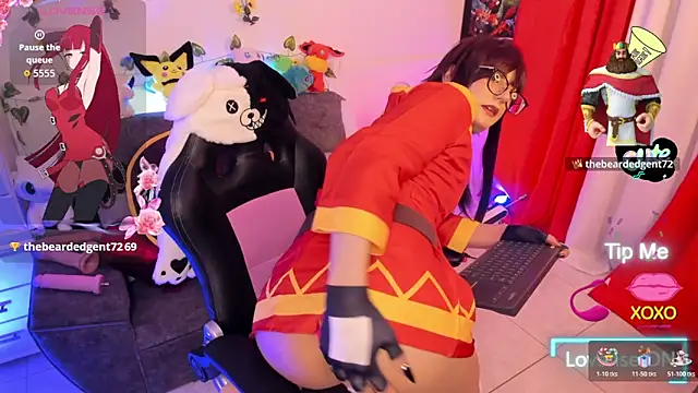 Pertunjukan Kamera Web Noah_Cherry