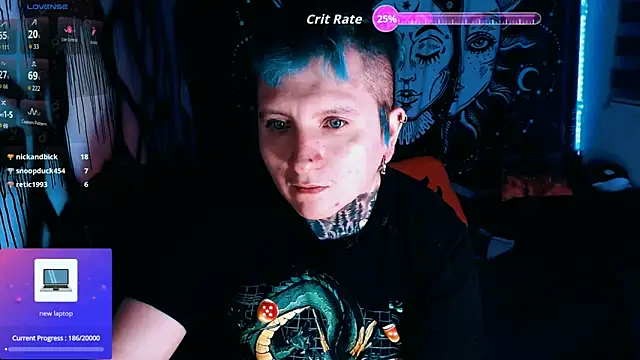 Pokazy przed kamerką – Marieblueeyes