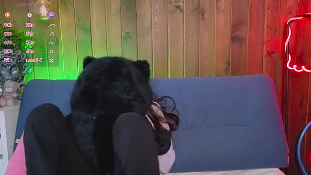 Show modela ToshaSelinger na web-kameri