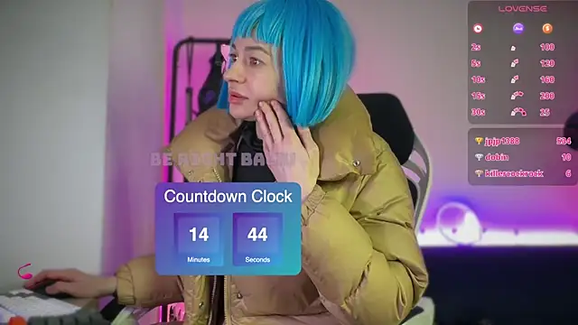 Živý XXX chat CyberXGoddess