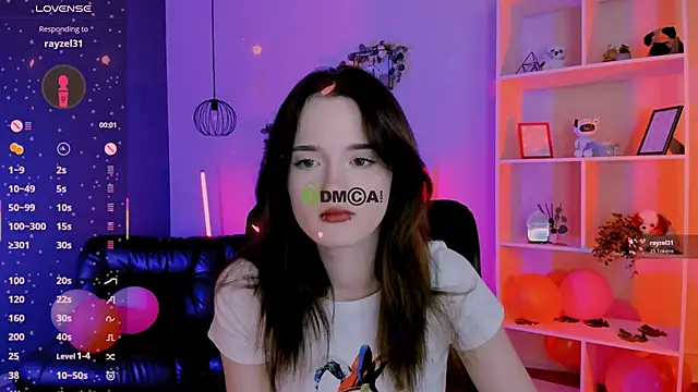 Show modela liana_kisses na web-kameri