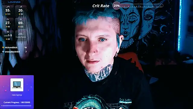 Show webcam de Marieblueeyes