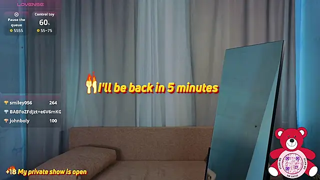 Živý XXX chat AntonelaAmeli