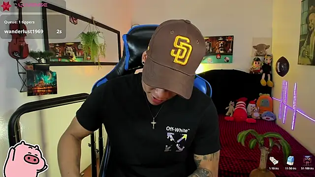 Damian_latinxxx webkamerás műsora