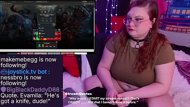 Chat XXX en directo de evamila