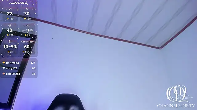 Show de ChannelssDiirty na webcam