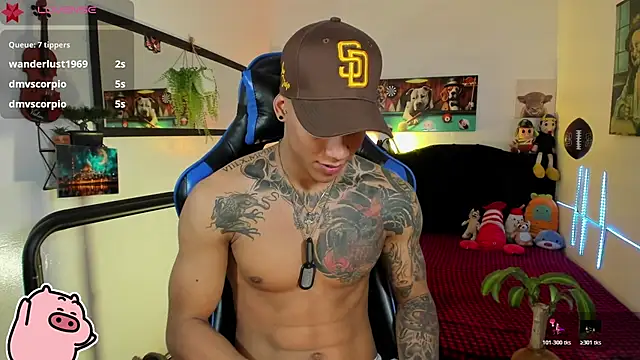 Show de Damian_latinxxx na webcam