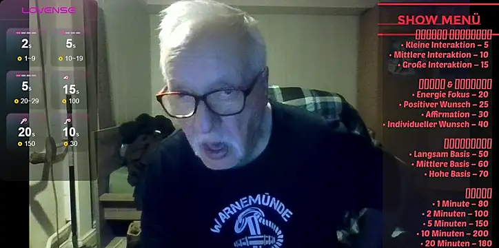 Sammy1660のウェブカメラショー