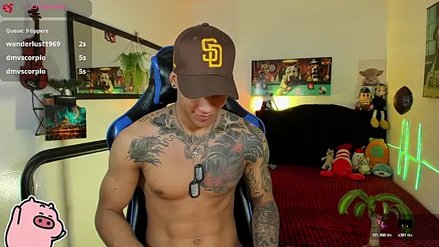 Pokazy przed kamerką – Damian_latinxxx