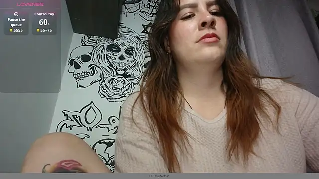 Chat +18 de ImSophieFox ao vivo