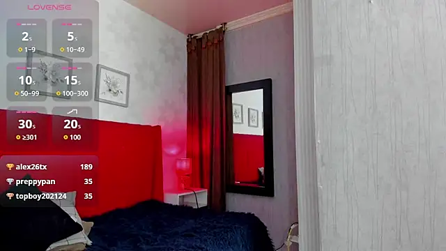 Show modela arlequiin_ na web-kameri