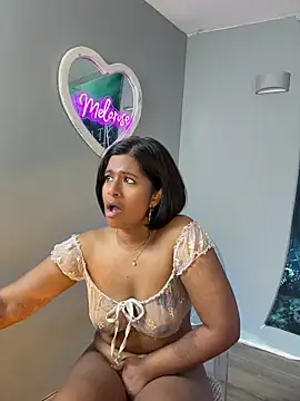 Show de Melarose82 na webcam