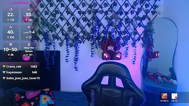 Chatroom XXX en direct de dulcinea77gp