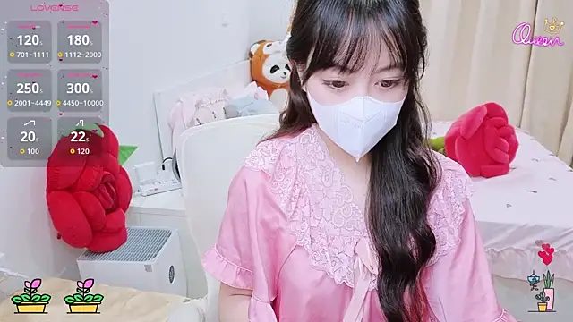 -MinaYoung-のウェブカメラショー