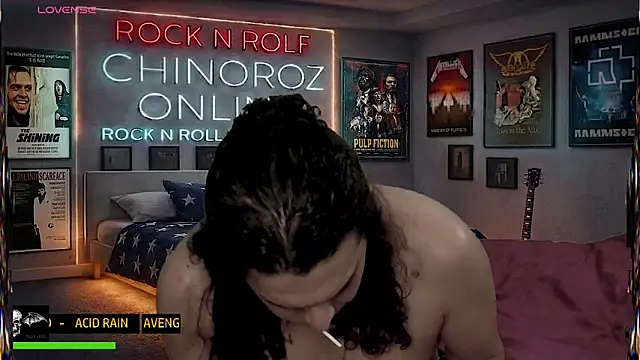 chino_roz 网络视讯表演